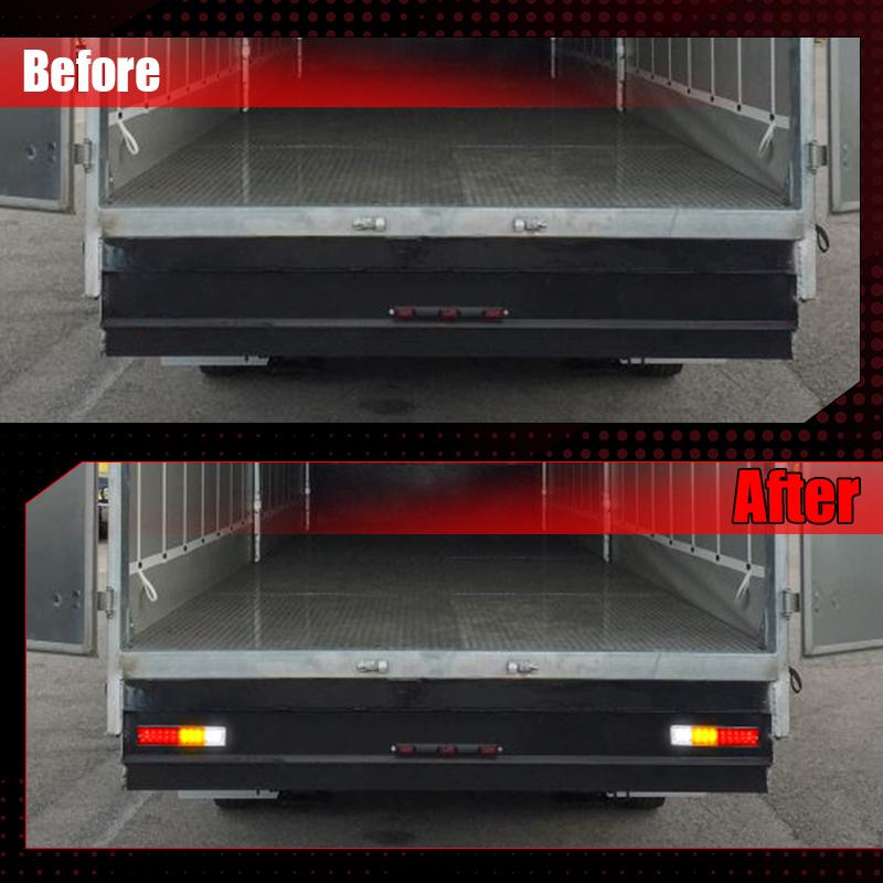 20LED Tail Lights Brake Stop Light Turn Signal Reverse DRL Driving Light 12V 24V for Car Trailer Offroad UTE RV Van Truck Lorry