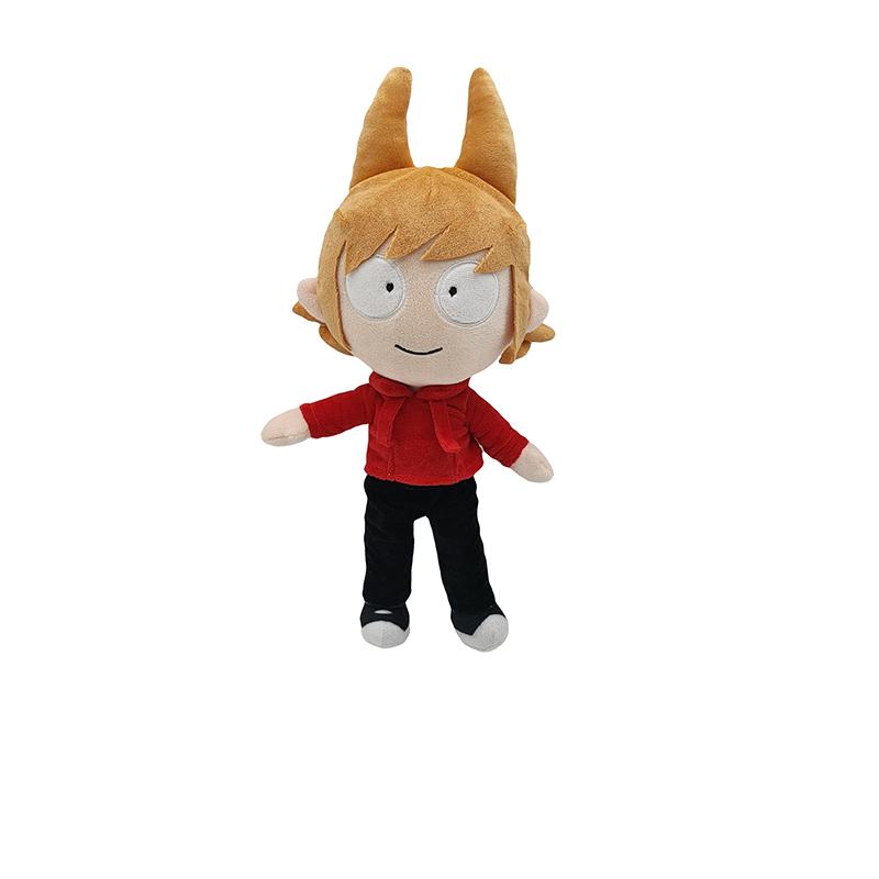 

Аниме Eddsworld плюшевая мультяшная кукла для дома, украшение для дома, мягкая игрушка, рождественский подарок для детей 30cm