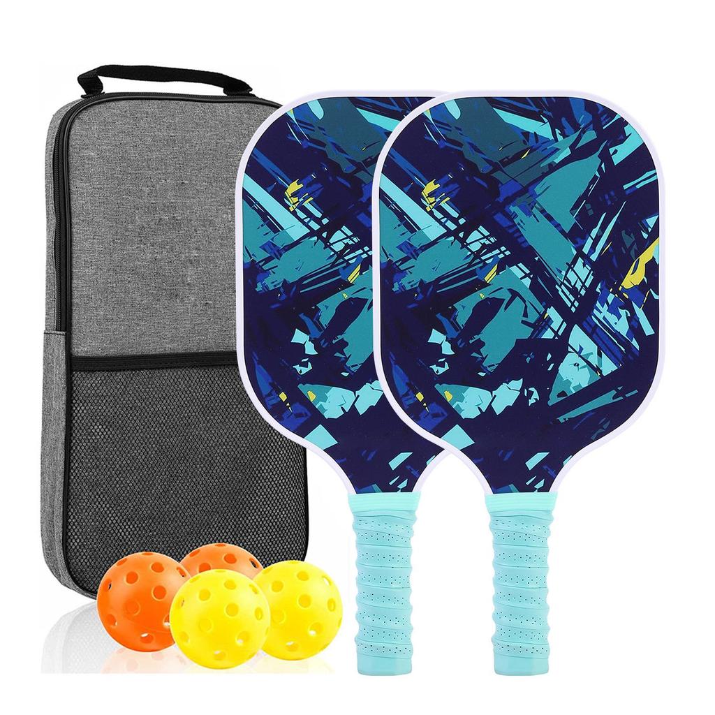 Pickleball-Schläger aus Kohlefaser-Wabenstruktur für Outdoor-Sportarten