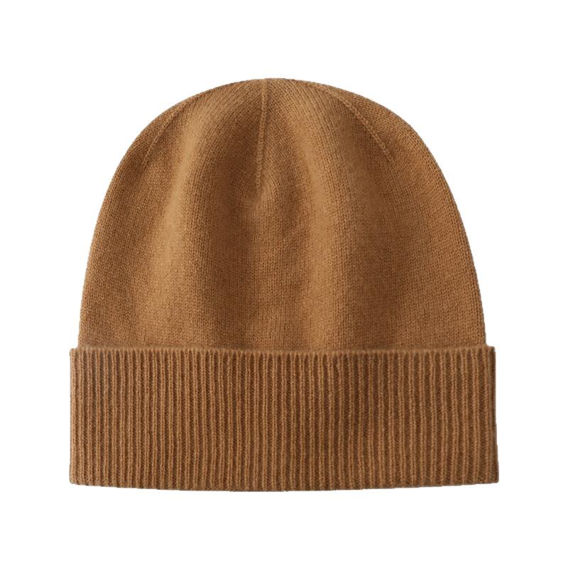 Meier Reine Schurwolle Unisex Strickmütze, warme lockere Beanie, Gehörschutz und warme Mütze
