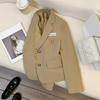 Women's Small Suit Jacket Spring Temperament Commuter Niche Black Suit Jacket Women