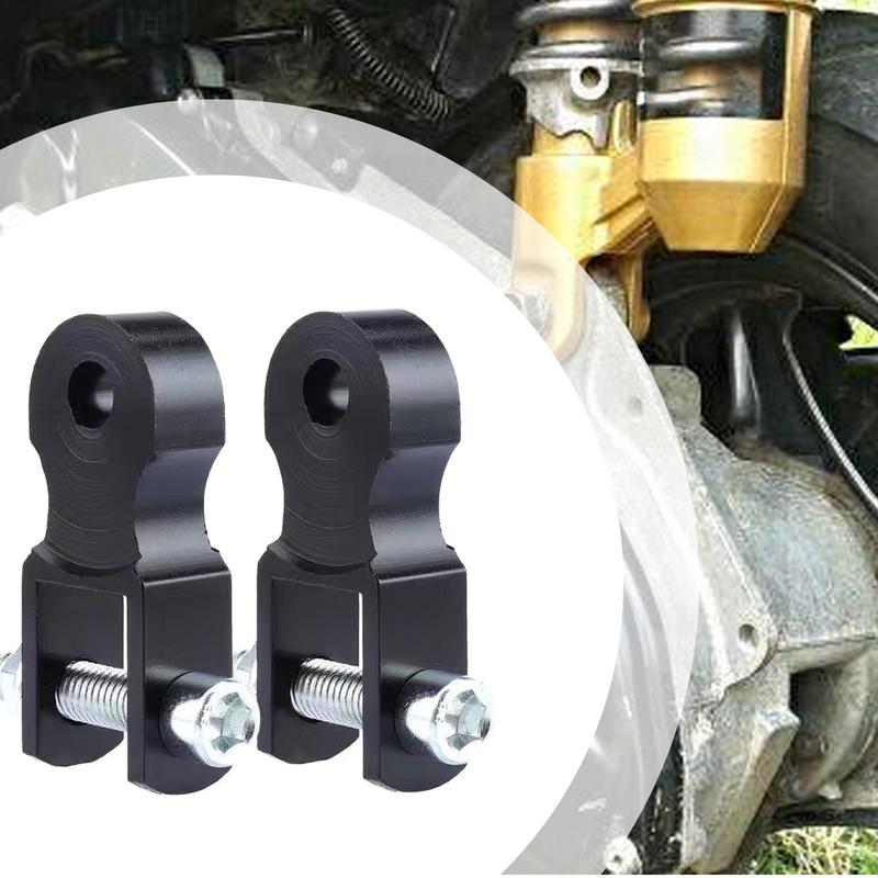 Amortizor spate motociclete 2X Dispozitiv de înălțire a motocicletei Dispozitiv de înălțire Pad Dispozitiv de amortizare a motocicletei cu șuruburi pt.