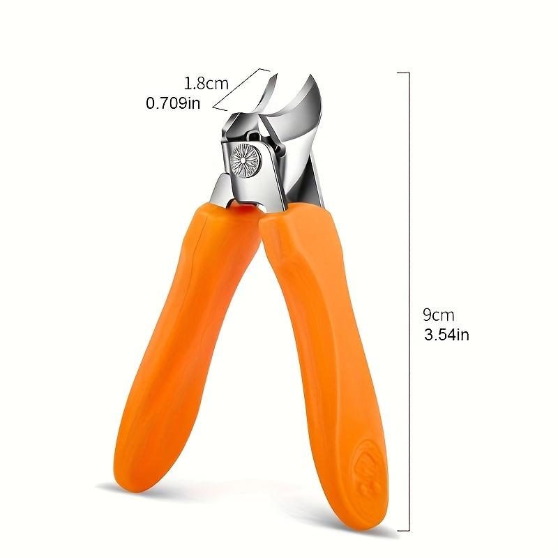 Heavy-Duty Professional Nail Clippers for Thick Hard Toenails Large Opening Anti-Splash Design Durable Thick Toenail Clippers