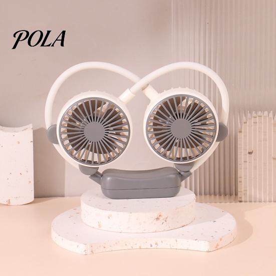 Long-Lasting Battery Life Fan Lazy Hanging Neck USB Rechargeable Portable Personal with 2-Speeds And Cooling 2-speeds Adjustable Hose Quiet