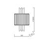 Kinkiet Margot 2 E14 Chrom Milagro Ml0412
