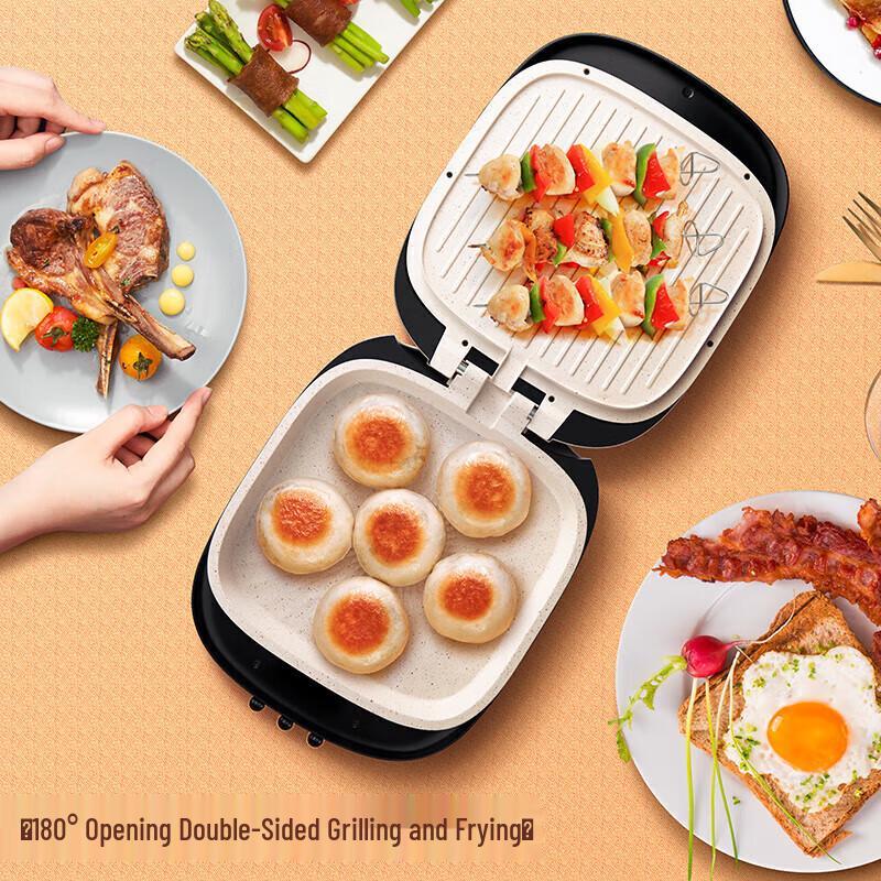 Yamamoto Double-Sided Electric Griddle CN plug (adapter included)
