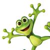 Toilet Lid Stickers, Cartoon Frog Design,Waterproof Bathroom Wall Decal, Removable Wall Stickers for Toilet Tank And Ceramic Tile