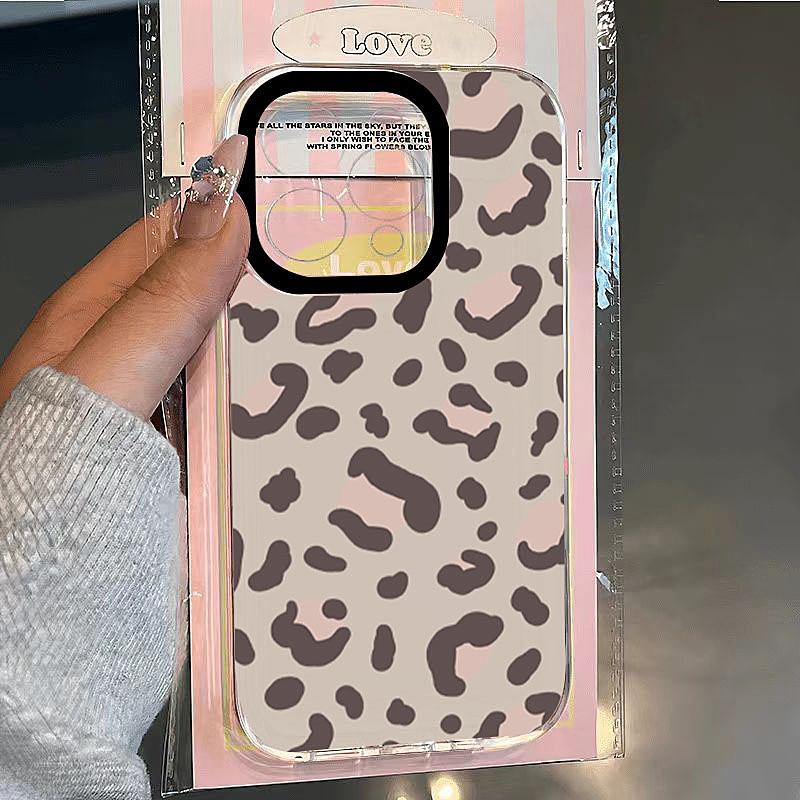 Cute Butterfly Bow Leopard Prints TPU Phone Case For iPhone 17 16 15 14 Plus Pro Max 12 11 13 X XS XR 7 8 Plus 17Air Clear Cover iPhone 11 Pro