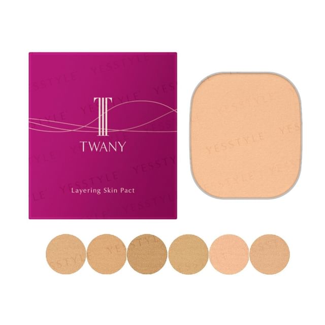 Kanebo - Twany Layering Skin Pact Beige-C - 8.5g Refill