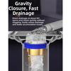 Anti-backflow Floor Drain Core Anti-insect Self Sealing Core Water Stop Valve  Kitchen