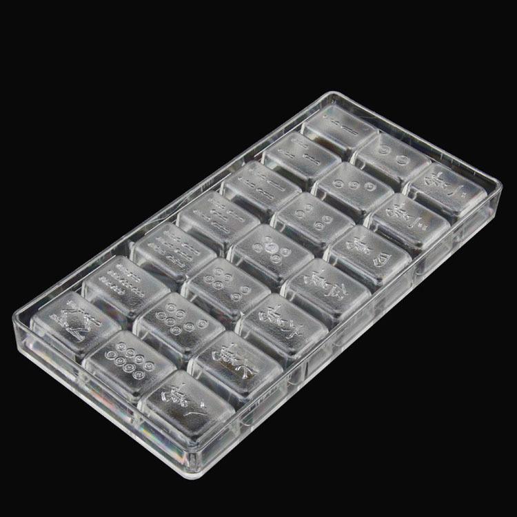 Mahjong  Baking Tool Thirteen Aces Mahjong Cake Decoration Kitchen Cooking Utensils BBQ Baking Tools DIY Molds