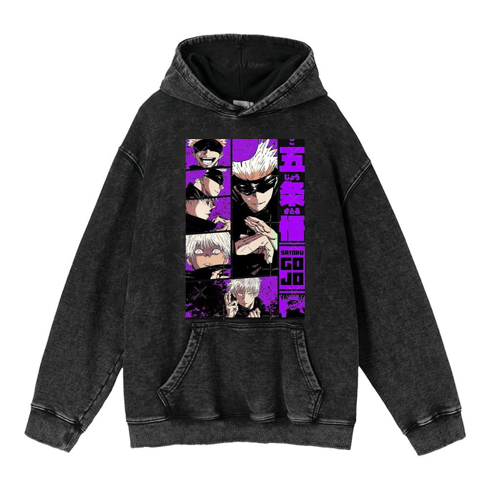 Autumn And Winter Washed Retro Hoodie Riman Retro Sweater