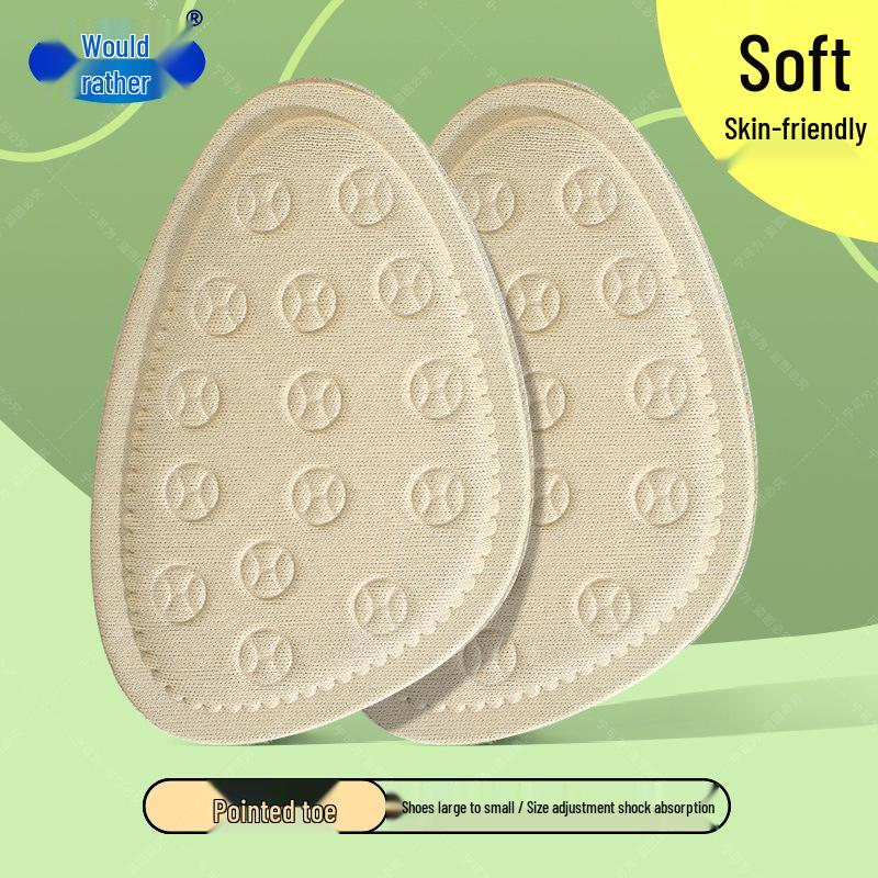

Non-Slip Pain-Relief Sponge Insoles for High Heels - Women s Thickened Forefoot Pads, Half-Size Adjusters