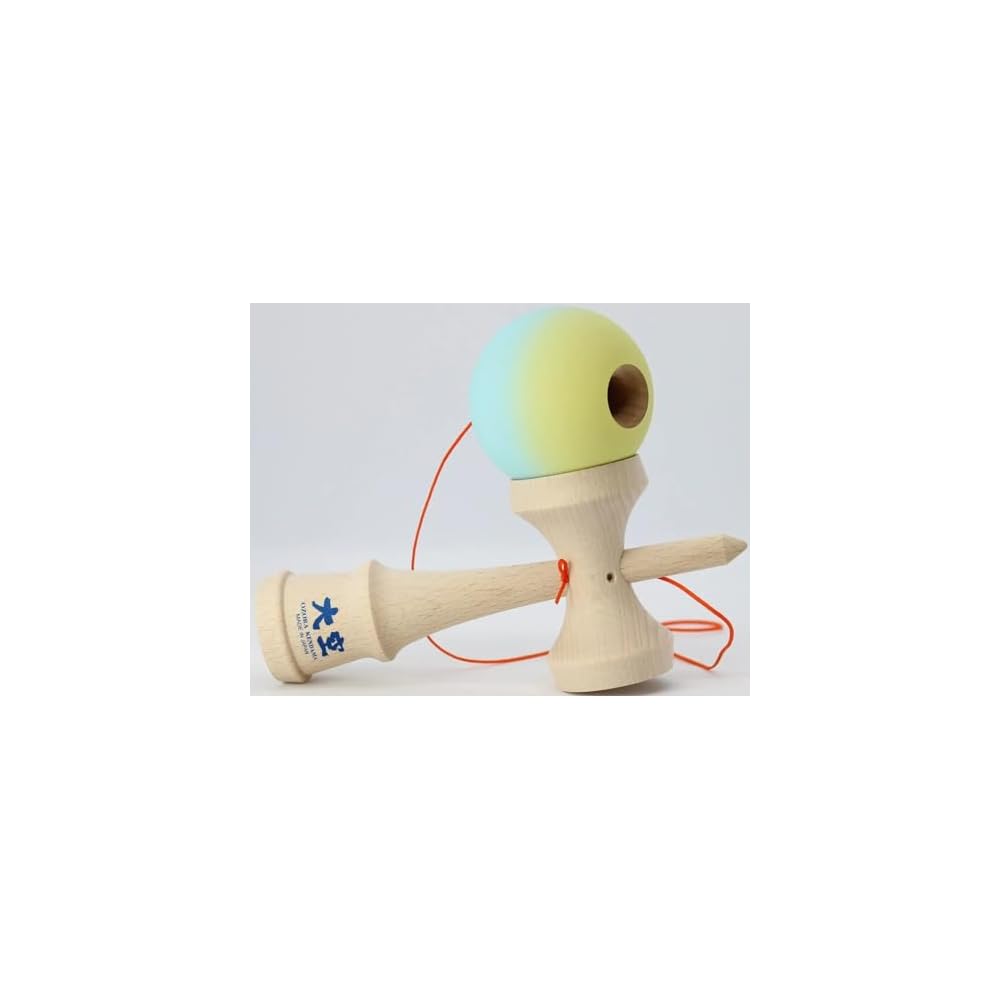 Yamagata Koubou Competition Kendama Oozora Certified by Japan Kendama Association Matte Light Blue Pink