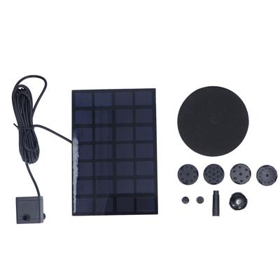 Solar Fountain Multifunctional Solar Powered Floating Fountain for Birdbath Pond Pool Fish Tank 7V