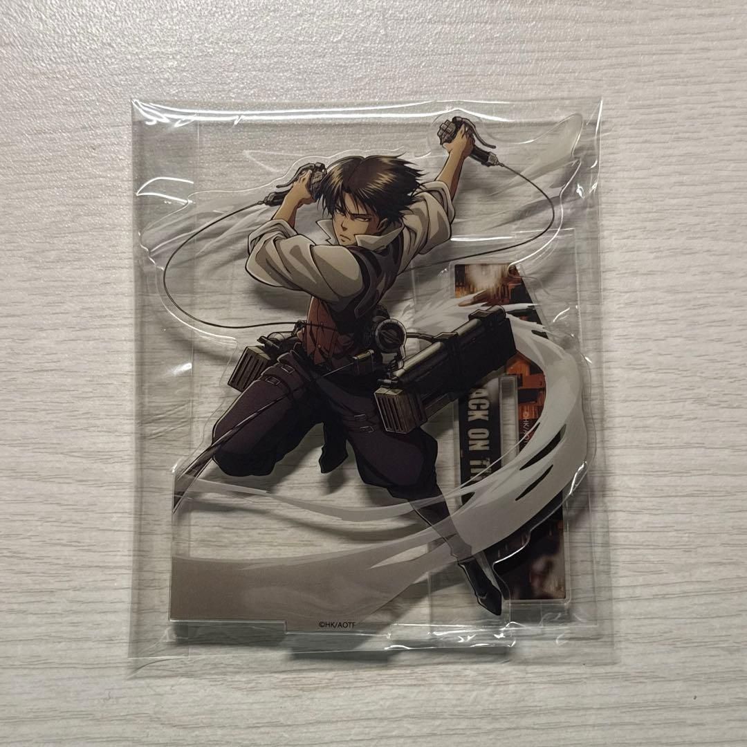 

[USED] Attack on Titan Levi Acrylic Stand No Regrets Village Vanguard