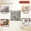 2D Floral 3D-Like Patterned Cushion Covers Pattern Cushion Cover Suitable For Sofa Bedroom Car Pillow Cover