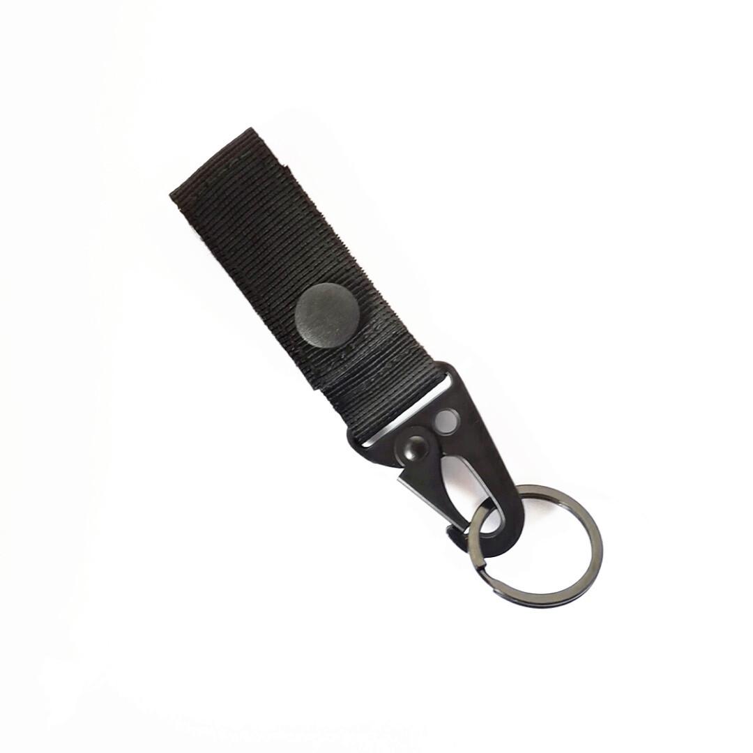 

1PC Outdoor Tactical Nylon Webbing Buckle, Military Fan Belt Multi-functional Mountaineering Buckle Eagle Beak Hook чорний
