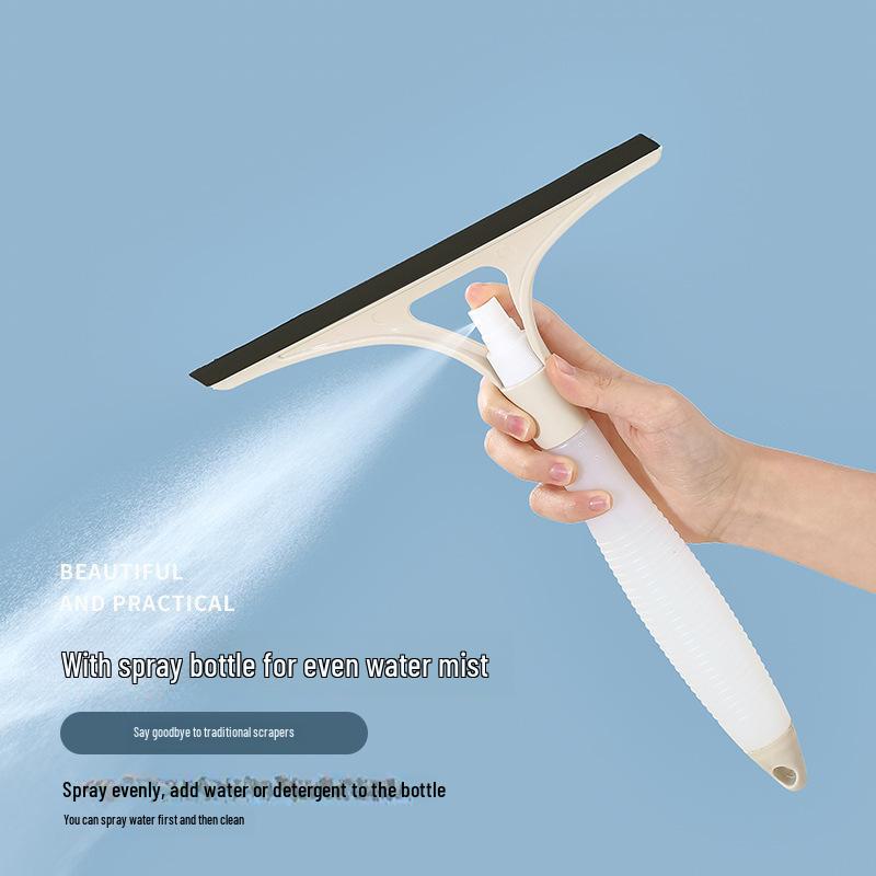 Double-Sided Glass Cleaning Wiper with Nozzle – Streak-Free Multifunctional Brush