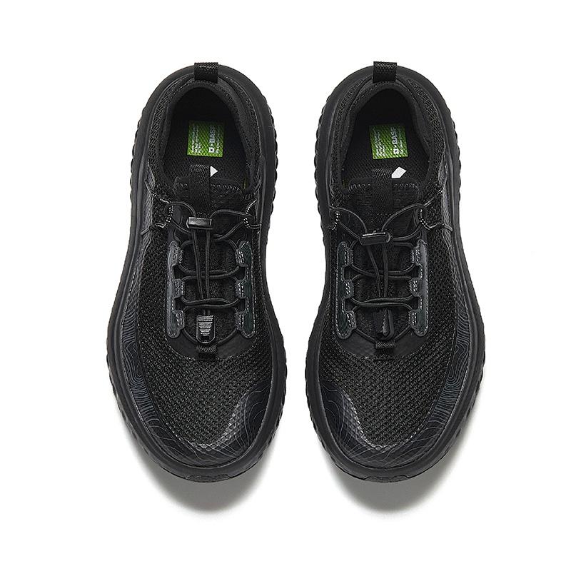 Anta Casual Comfortable Daily Commuting Wear Resistant Shock Absorbing Low Top Lifestyle Shoes Men Sneakers Basic-Black 112628866-1