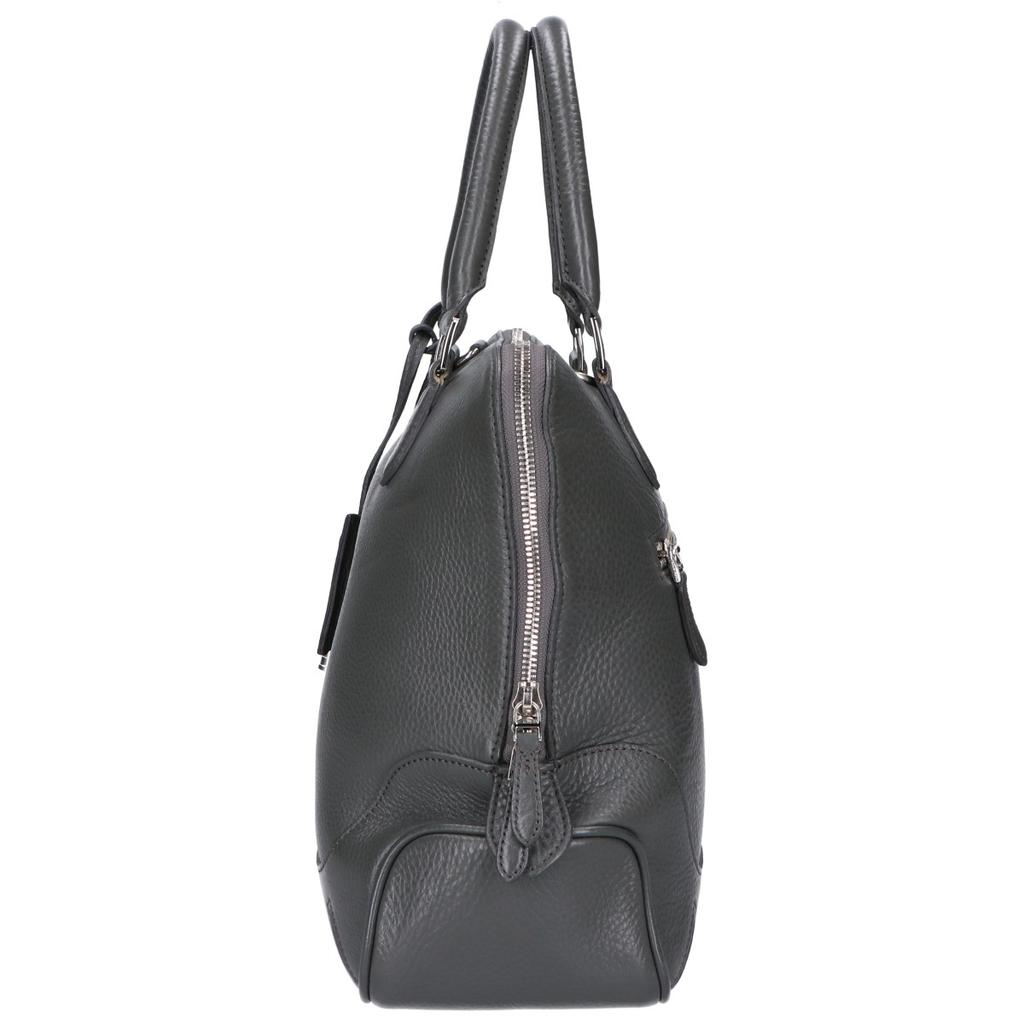 PELLE MORBIDA MB072 Bugatti S Leather 2-Way Shoulder Bag Tote Bag grayUsed