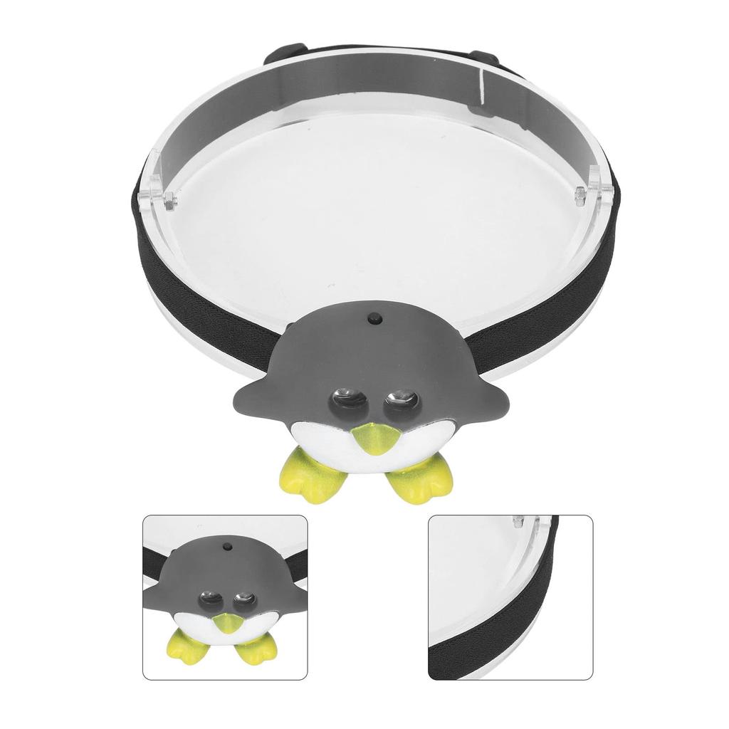 LED Dier voor en Speciale Verlichting Kinder Hoofdlamp, 2-Standen, Schattig, Lichtgewicht, Knopbediend, Lezen, Kamperen,