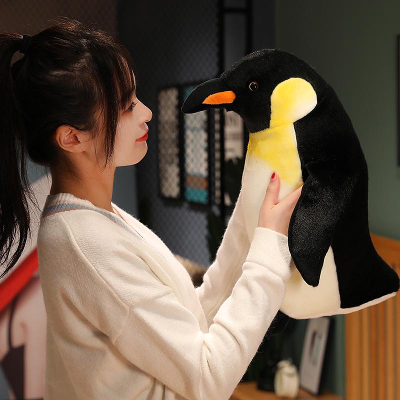 17-45CM Cute Simulation Penguin Plush Toy Soft Stuffed Animal Penguin Doll Pillow  Birthday Gift for Kids Home Decor