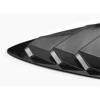 Rear Side Window Quarter Louver Cover Glossy Black For Hyundai Sonata 2020-2023