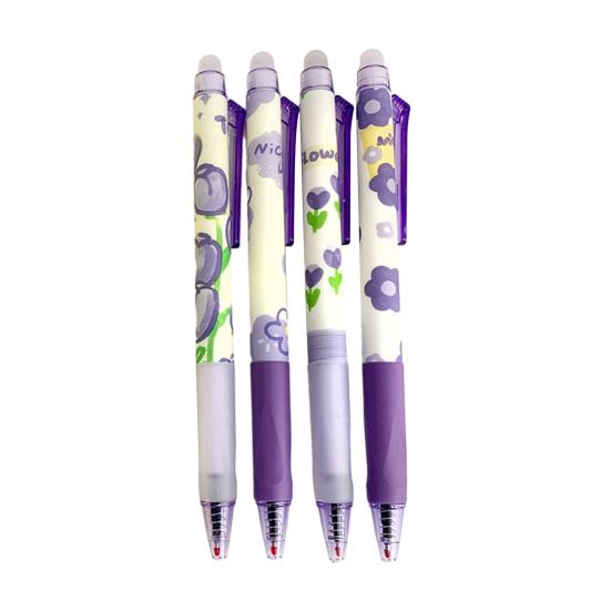 Penna cancellabile Penne gel creative per cartoni animati Kawaii Scrittura liscia Studenti Cancelleria Pen School