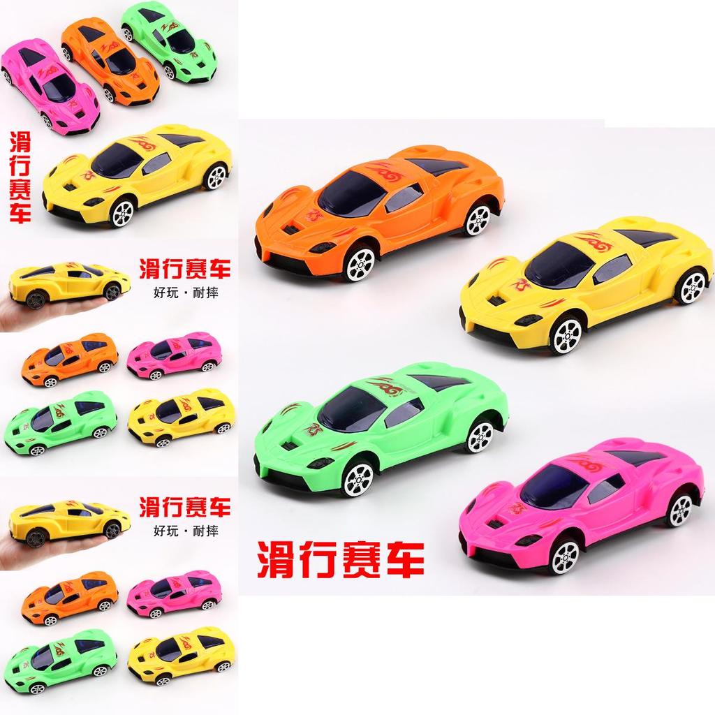 Plastic Race Car Toy For Kid With Sliding Function And Educational Development