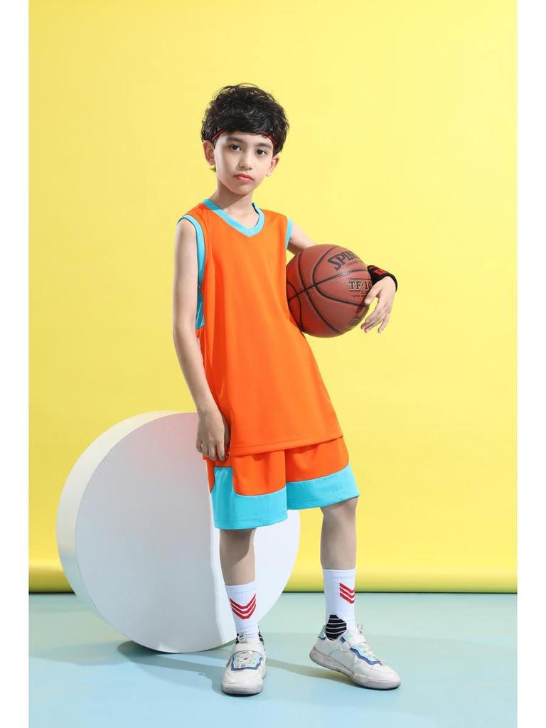 Youth and Adult Quick-Dry Breathable Basketball Jersey - Multi-Color, Customizable Training Camp Performance Wear