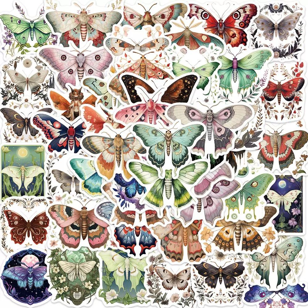 10/50/100pcs Mixed Adorable Humorous Zoo Wild Animals Stickers Aesthetic Designed For Children Toy DIY Skateboard Laptop Phone Car Decals Sticker