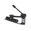 HuadaXtai Electric Guitar Tremolo Bridge Stop Bar Black Durable Bridge Parts Show Use Vibrato