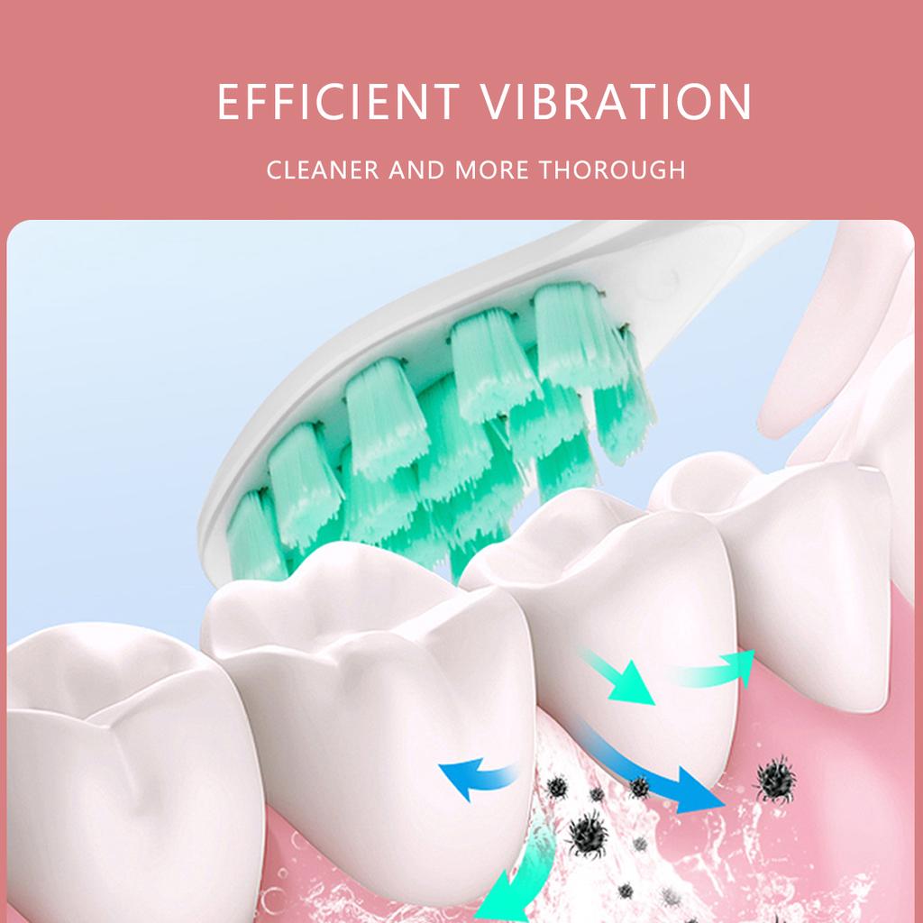 4 Stück elektrische Zahnbürstenköpfe Ersatzbürstenköpfe für elektrische Zahnbürste