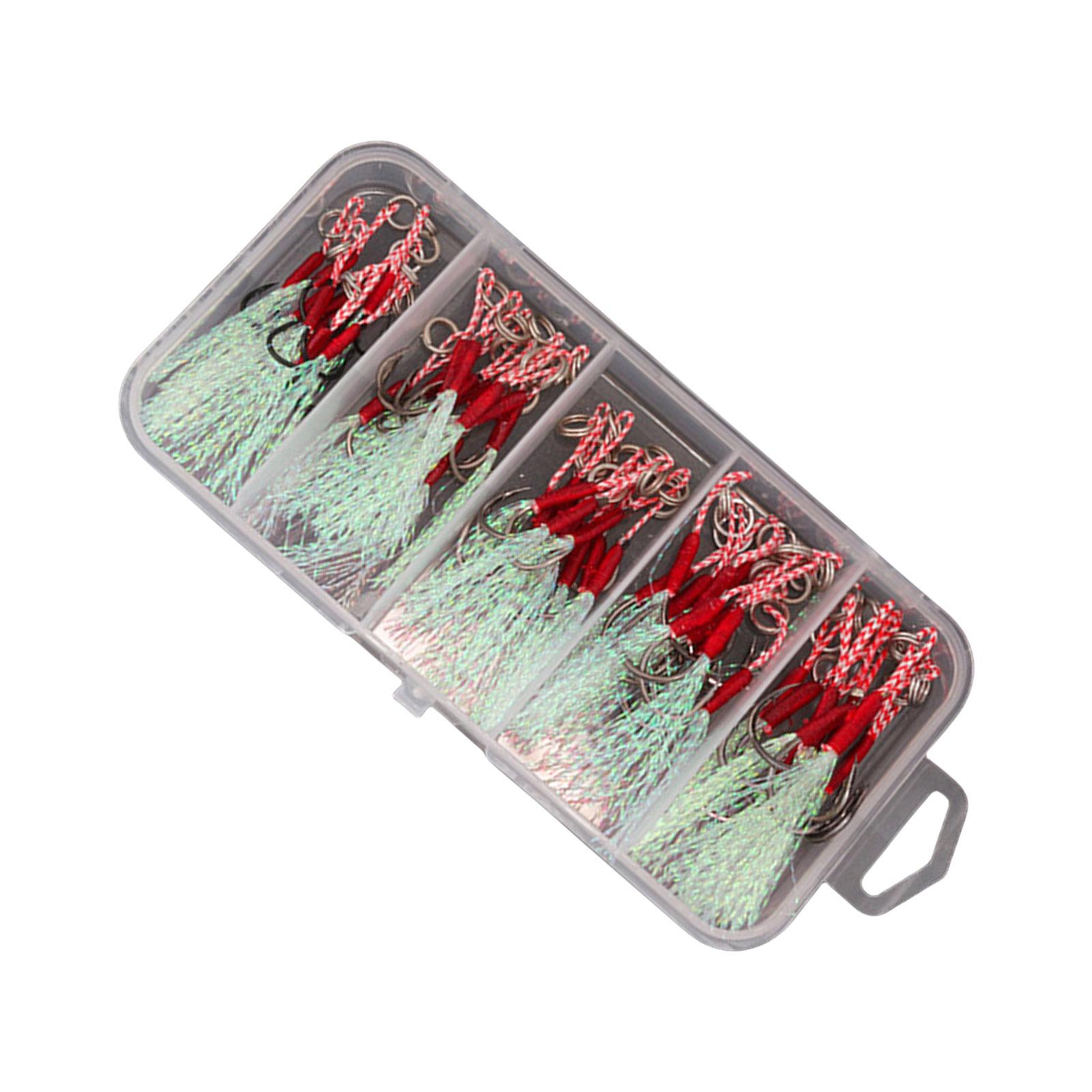 

50 шт. рыболовный крючок для рыбалки, крючок для соленой воды, крючок для медленной и быстрой ловли, рыболовный крючок для соленой воды