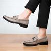 Soft Bottom Moccasins Male Walking Shoes Classic High Quality Loafers Non Slip Office Flats Men Genuine Leather Casual Shoes