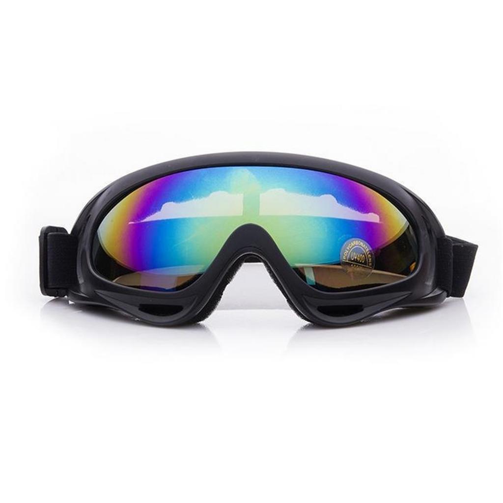Outdoor Sports Protective Goggles for Cycling Skiing Snowboarding with Anti-Fog Lens and Adjustable Strap for Secure Fit