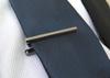 TATEOSSIAN Brushed Classic Tie Bar (Gunmetal) (Tie Pin/Tie Clip)
