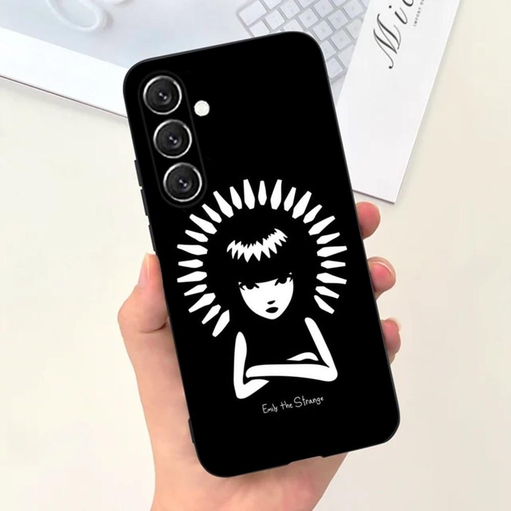 Comics Emily The Strange Phone Case For Samsung S21,S22 Ultra,S20,S30 plus,S22 plus,S23,S30 Ultra 5G Silicone Cover