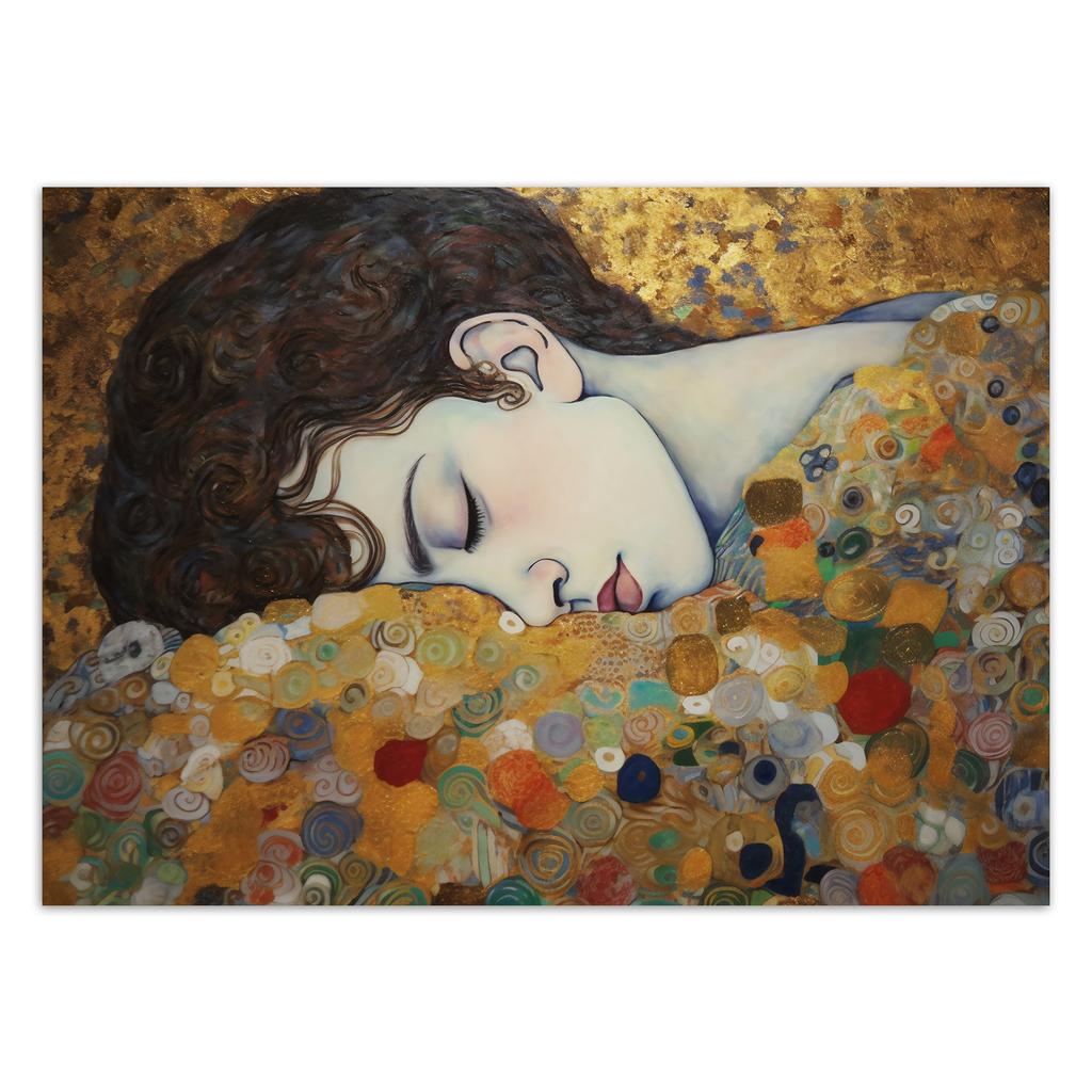 Wallpaper Portrait of a Woman - G. Klimt
