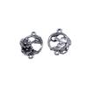 Filigree Diamond Shaped Connectors Ornate Multi Loop Links For Jewelry