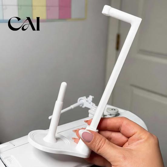 Universal Thread Stand Large Spool Stand, 3D Printed Holder, Quick Mount Easy Install Sewing Accessory Cone Holder Prevents Tangling Breaking