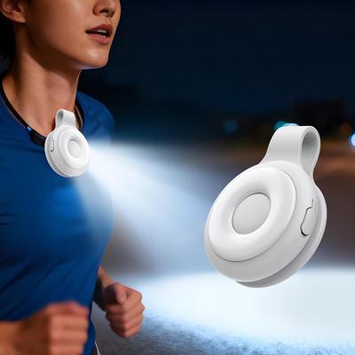Lamake Running Light, Multi-functional Clip Light, Magnetic, 5-level Brightness Adjustment, USB Rechargeable, Compact, Lightweight, Flashlight,