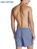 Men's Pure Cotton Boxer Briefs - 4 Pack (US Size)
