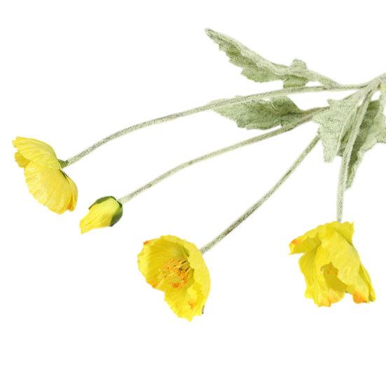 Artificial Flowers Faux Silk Flower Branch with Stems Real Touch Fake Flower Arrangement for Spring Home Kitchen Table Decor