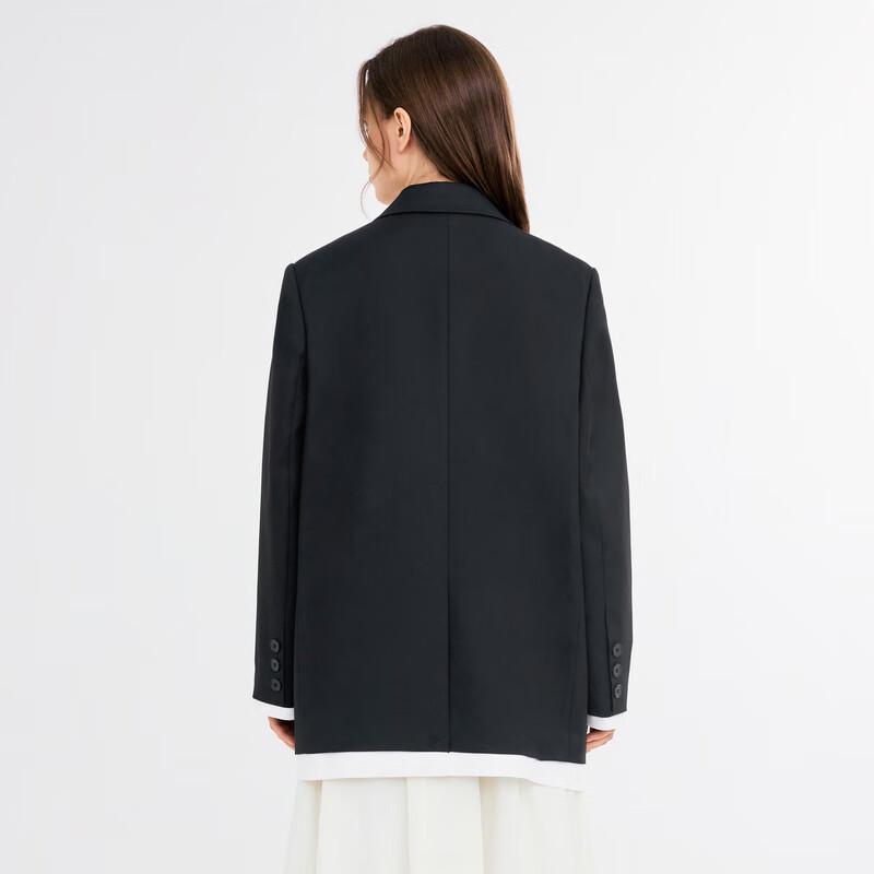 Ledian Minimalist Relaxed Fit Blazer