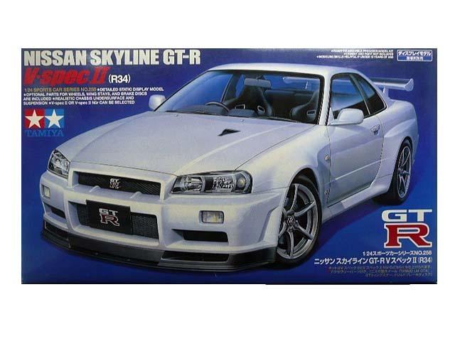 Tamiya 24258 Nissan Skyline II R34 1/24 GT-R V-Spec