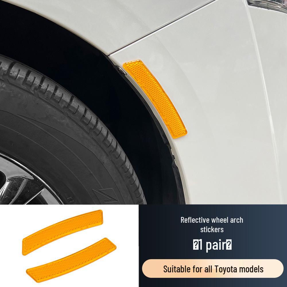

3D Reflective Car Door Fender Anti-Scratch Warning Sticker