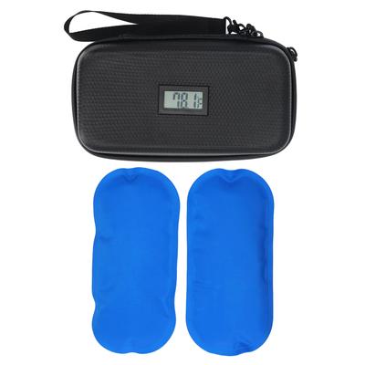 Insulin Cooler Travel Case Miniature Travel Medication Cooling Bag Portable Diabetic Cooler with