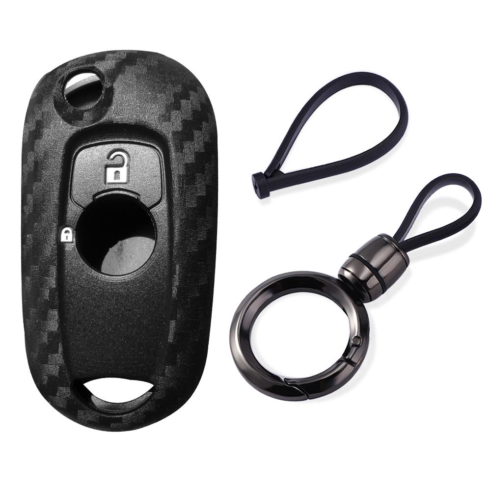 Silicone Key Case Holder Keychain For Opel Astra K Corsa E Remote For Buick VERANO ENCORE GX GL6 2015-2020 Cap Accessories